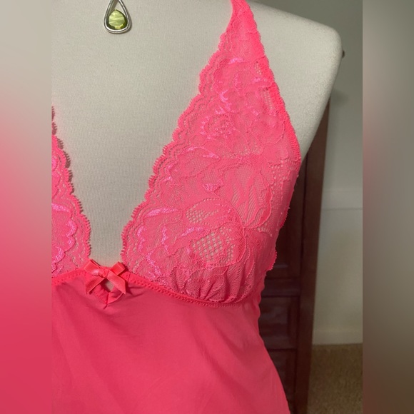 Victorias Secret NWT Women’s Pink babydoll lingerie dress🎀🎀 - Picture 2 of 8